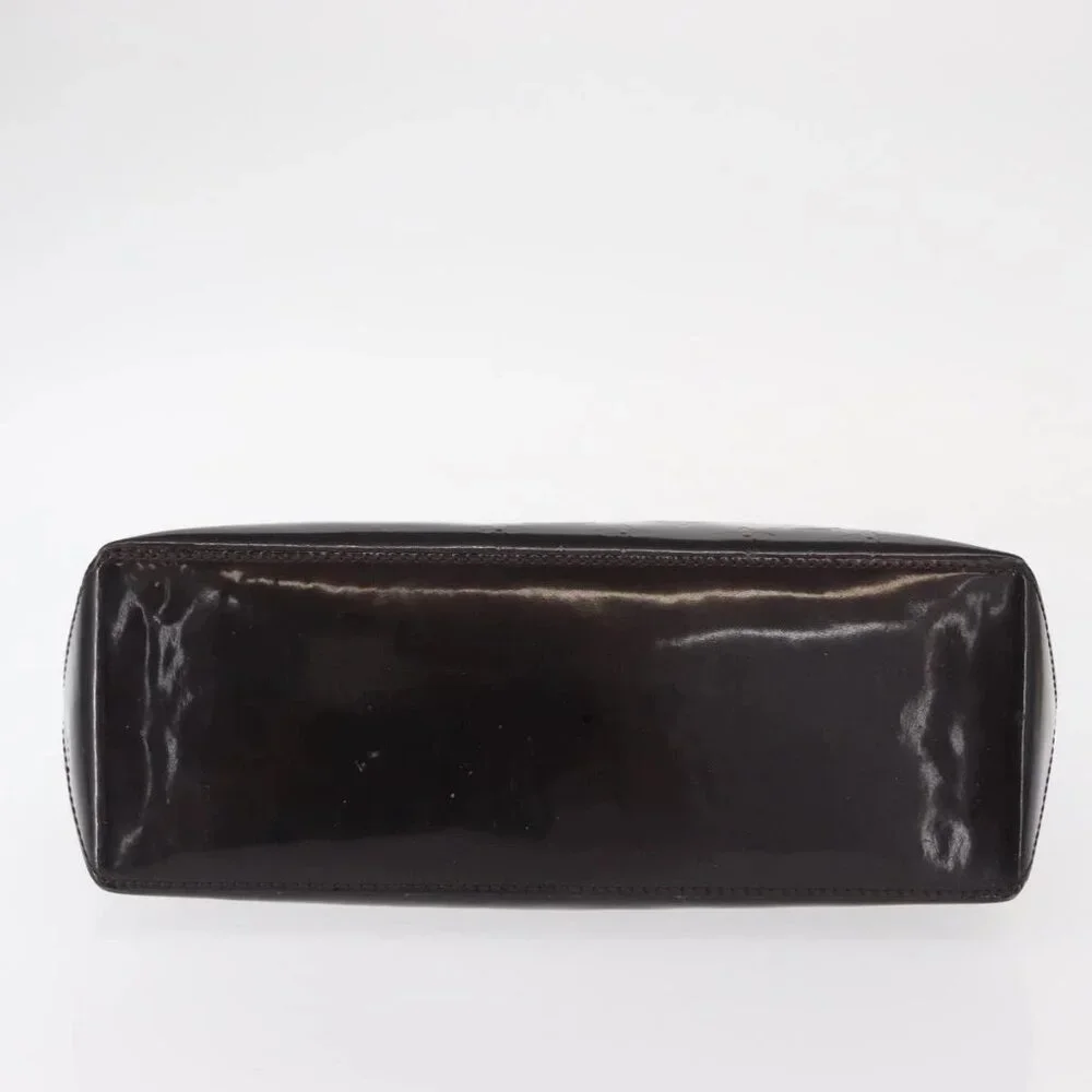 LOUIS VUITTON Monogram Vernis Wilshire PM Bag Amarante M93641 LV Auth BA8609